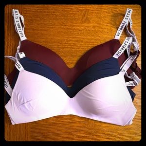 Set of 3 VS T-shirt bras
